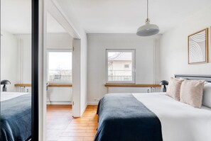 2 chambres, fer et planche à repasser, Wi-Fi, literie fournie