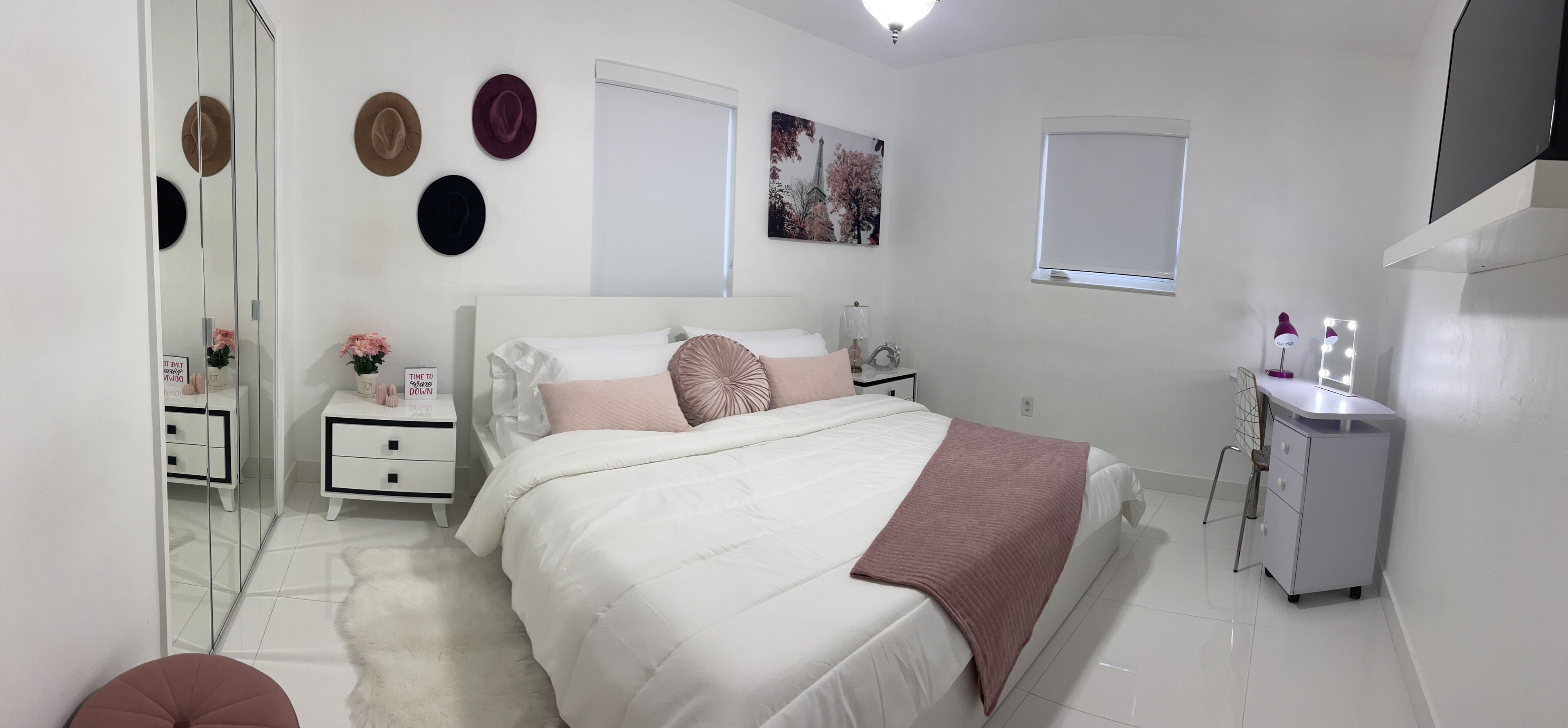 3 slaapkamers, een bureau, gratis wifi, beddengoed