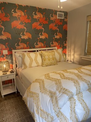 1 Schlafzimmer, Bügeleisen/Bügelbrett, kostenloses WLAN, Bettwäsche