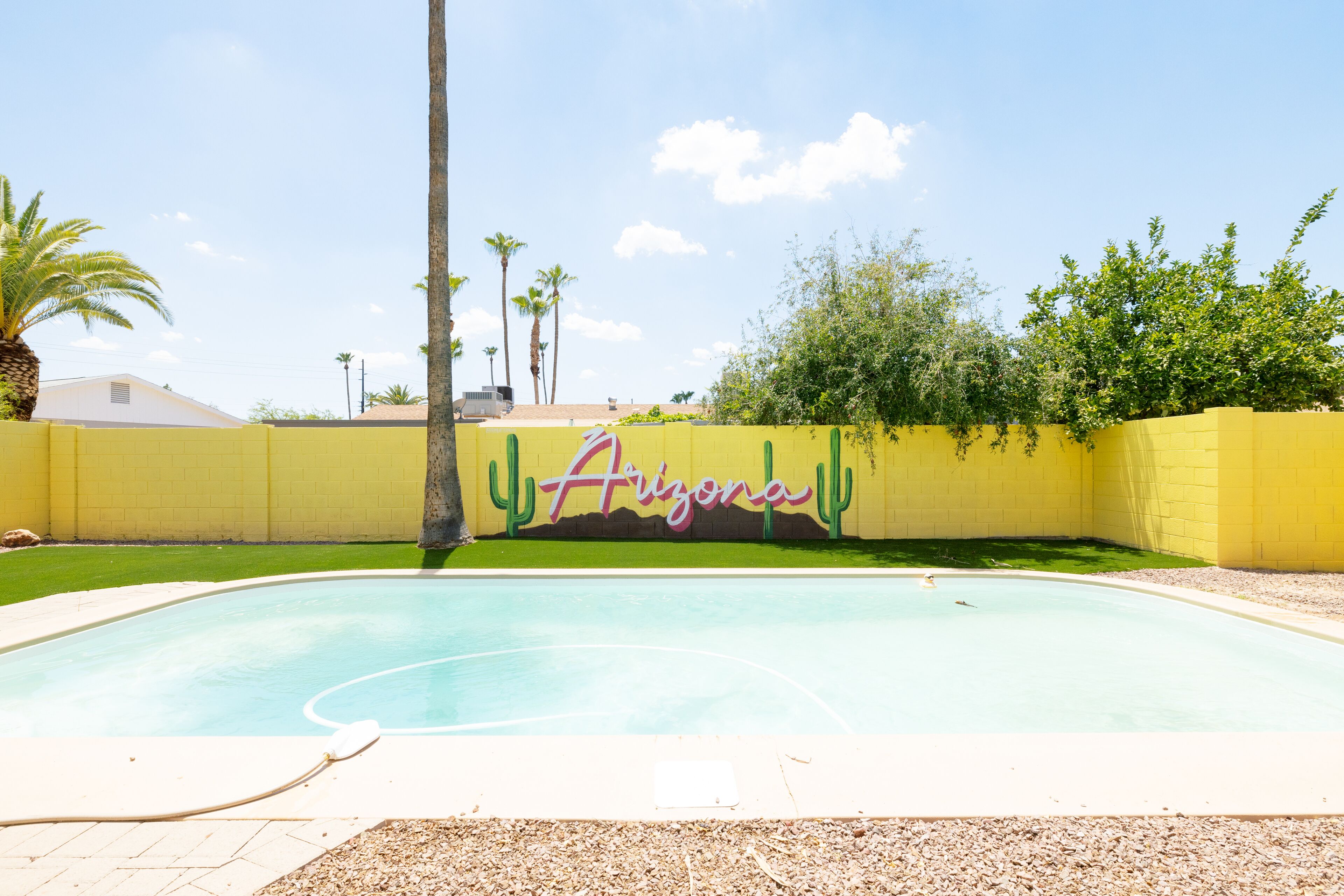 Alberca al aire libre 