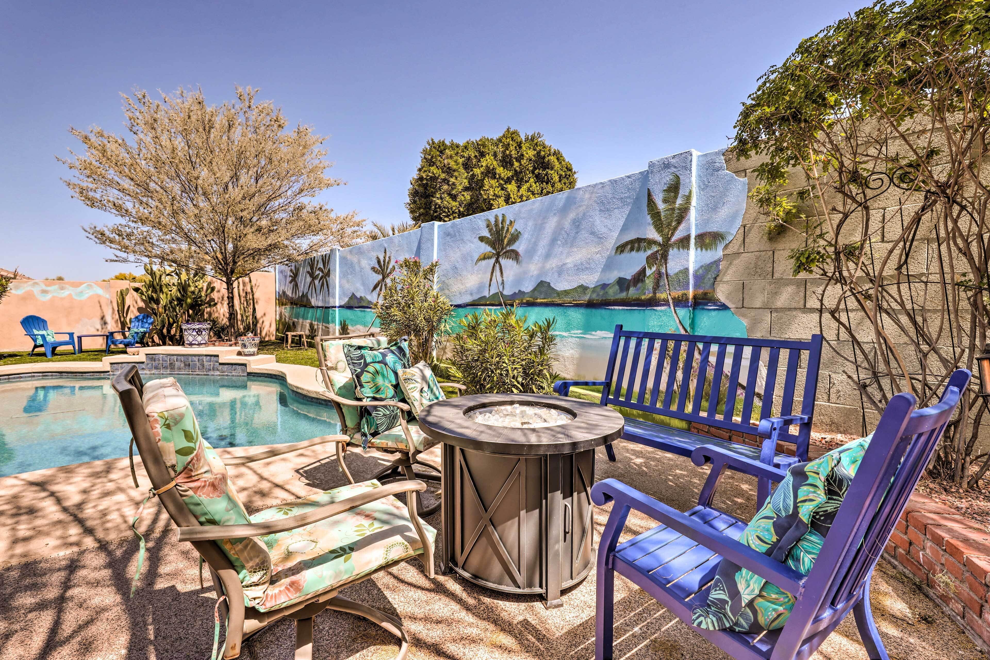 Sun-Drenched Home w/ Private Pool in Goodyear