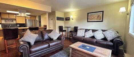 TV connectée, cheminée