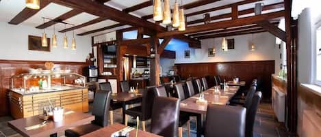Daily buffet breakfast (EUR 12 per person)