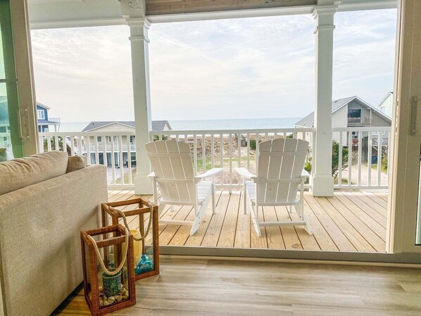 Interior - Luxurious 5-bedroom home in Holden Beach with private pool and ocean access. (Holden Beach)