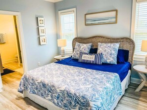 5 slaapkamers, beddengoed