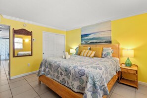 1 bedroom, iron/ironing board, travel cot, free WiFi