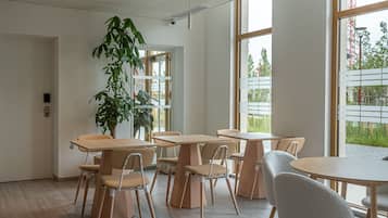 Daily buffet breakfast (EUR 16 per person)