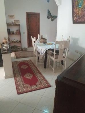 Phòng, 1 phòng ngủ, hút thuốc, hiên | Phòng ăn