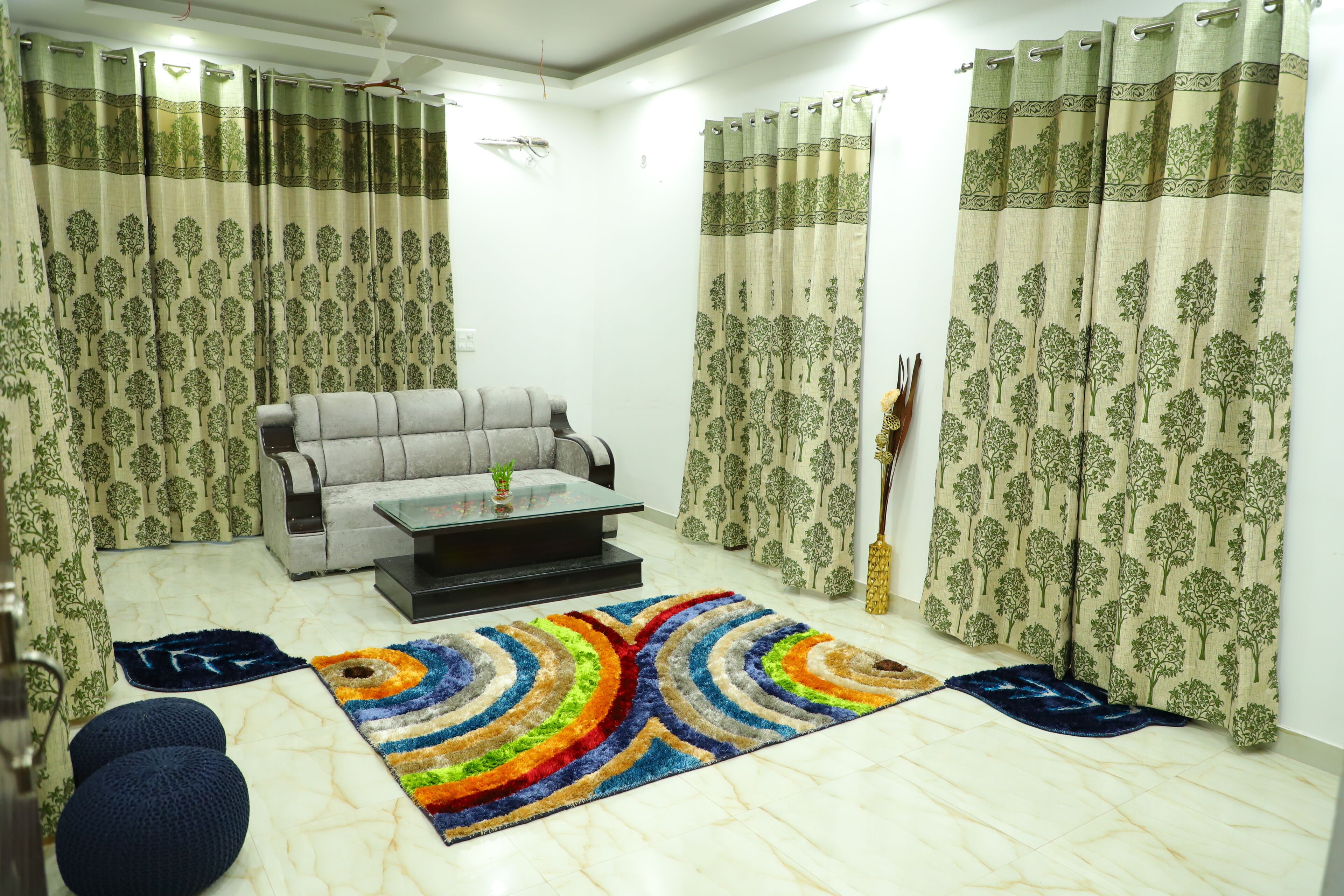 Apartemen, 3 kamar tidur, akses difabel, Boleh Merokok | Ruang keluarga