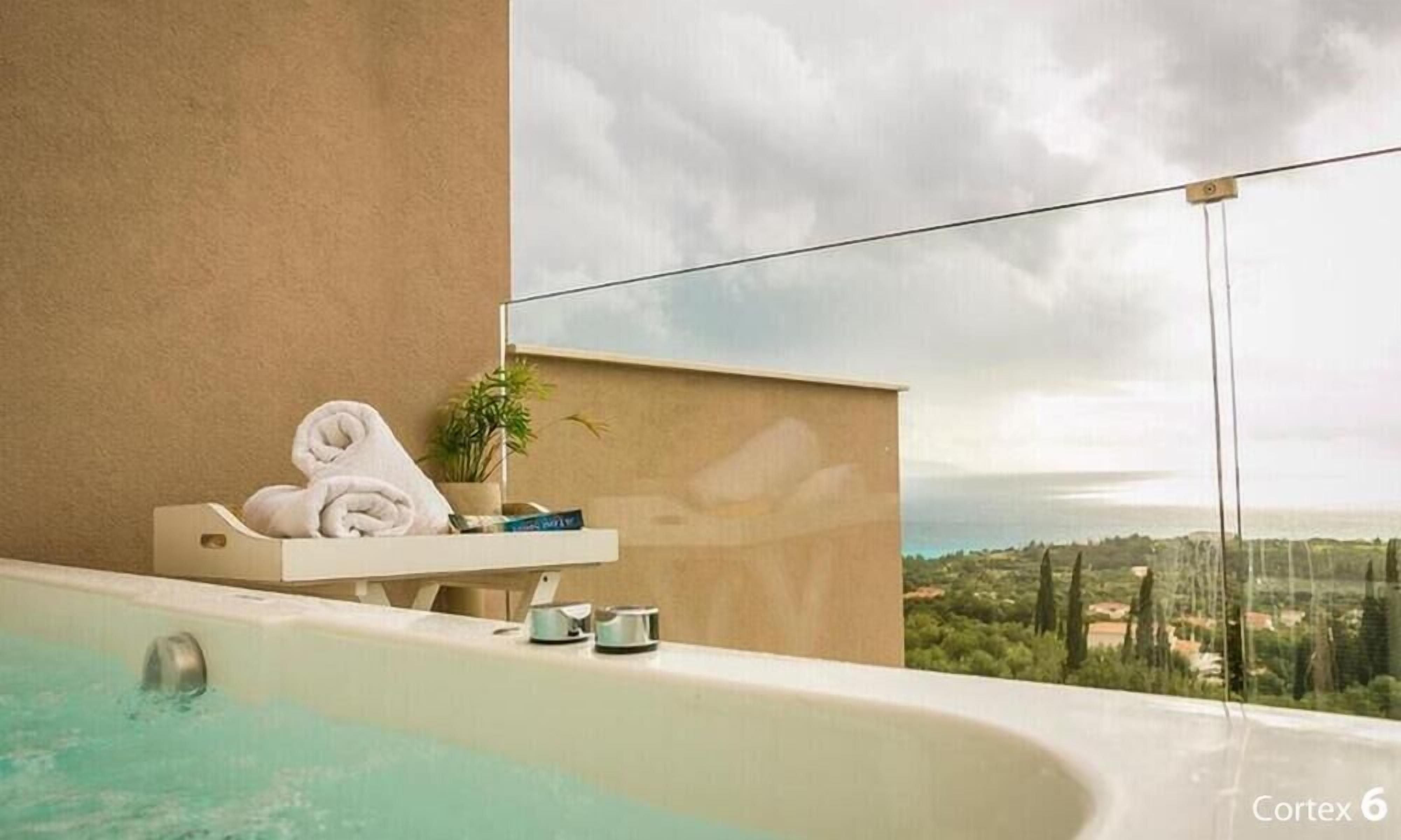 公寓, 1 间卧室, 阳台, 城市景观 | 浴室