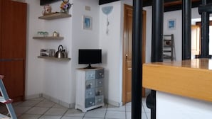 Apartment, 1 Bedroom, Patio, Ocean View | Lounge - Nice Studio in the Historic Center (Lipari)
