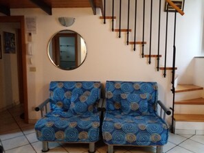Living area - Nice Studio in the Historic Center (Lipari)