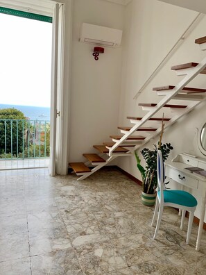 Living area - Casa Cerqua Landi Napoli-luxury House Capris View (Naples)