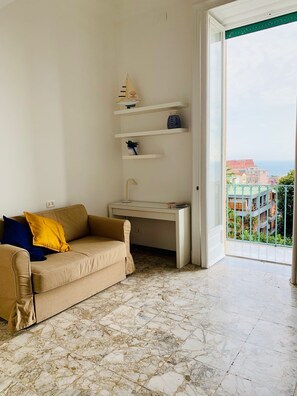 Living area - Casa Cerqua Landi Napoli-luxury House Capris View (Naples)