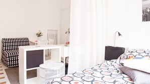Slaapzaal, 1 slaapkamer, balkon | 1 slaapkamer