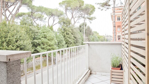 Dortoir partagé, 1 chambre, balcon | Balcon