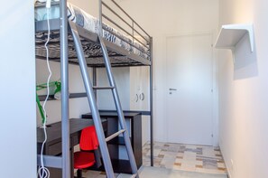 Shared Dormitory, 1 Bedroom, Balcony | 1 bedroom, desk - Kamchu Apartments Single Room Piazza Bologna (Rome)
