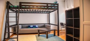 1 bedroom, desk - Kamchu Apartments Viale Somalia (Rome)