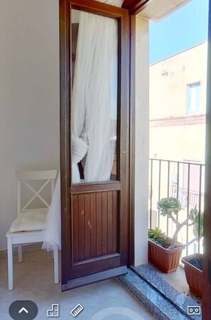 Appartement, 2 chambres, balcon, vue ville | Balcon