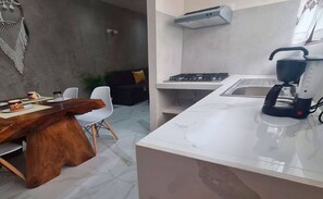 Private kitchen - Kaan6 Apartament in Tulum - 4 Guests (Tulum)