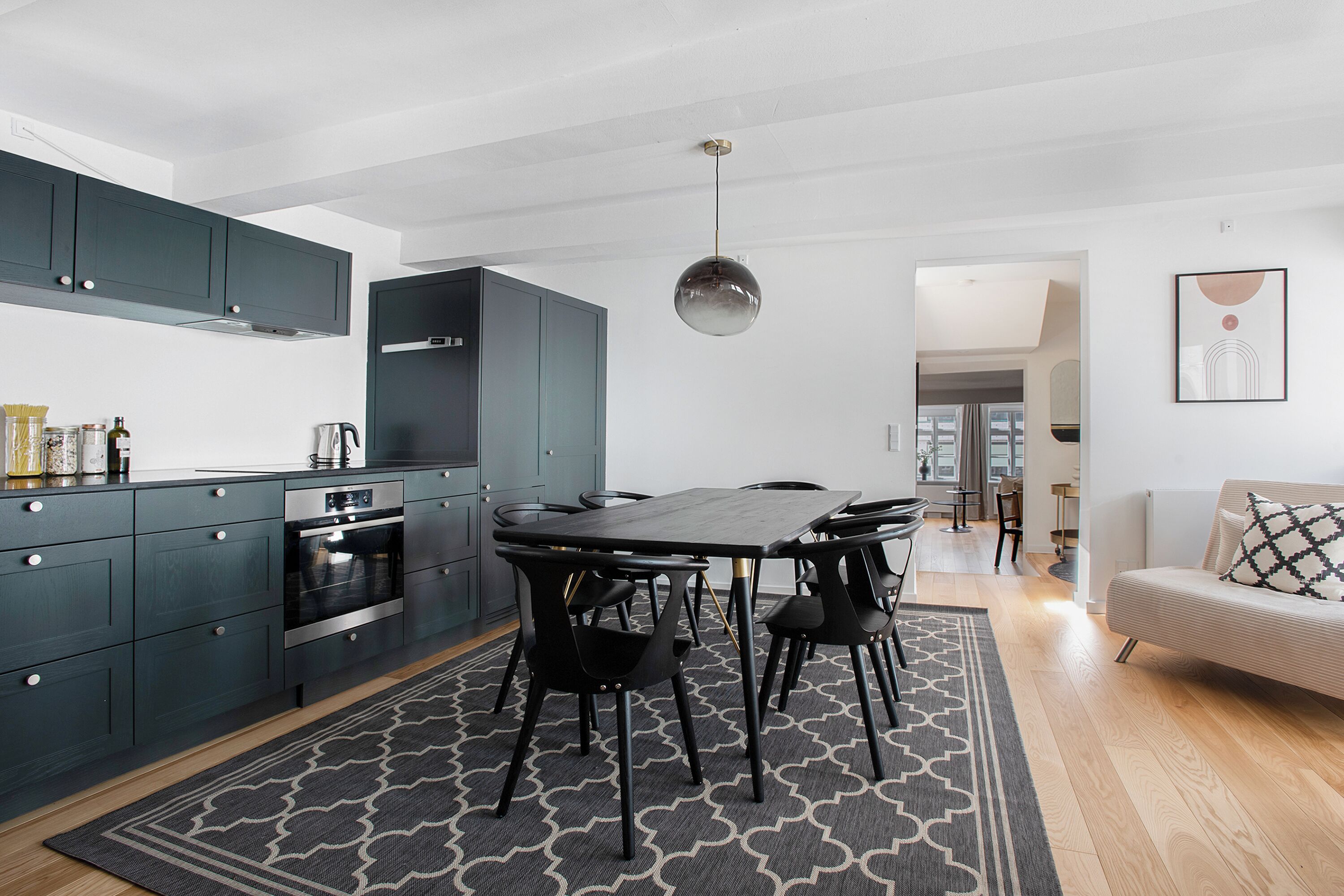 Apartamento, 1 quarto, vista para a cidade | Sala de jantar