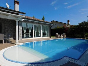 Villa, 3 Bedrooms, Private Pool, Garden View | Exterior - Elegant Villa in the Idyllic Island of Albarella (Rosolina)