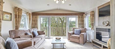 TV, DVD player, offices