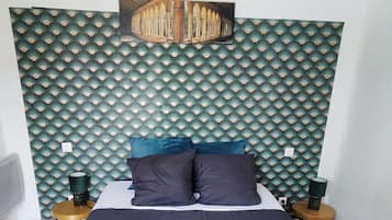 1 bedroom, iron/ironing board, free WiFi, bed sheets