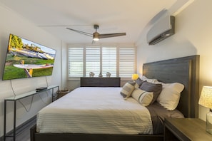 1 habitación, tabla de planchar con plancha, wifi gratis y ropa de cama 