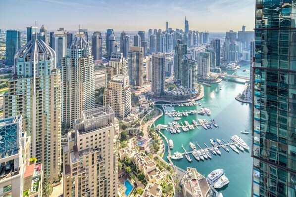 Leilighet – deluxe, privat bad, utsikt mot marina (3 Bed) | Utsikt fra overnattingsstedet