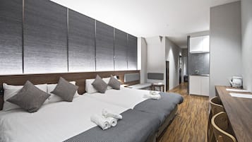 Exclusive Room, 2 Bedrooms | Blackout drapes, free WiFi