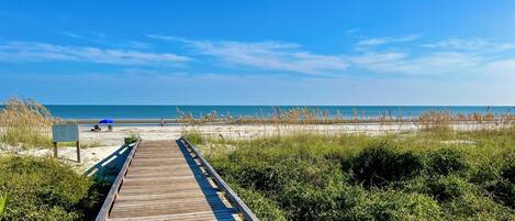 بالقرب من الشاطئ