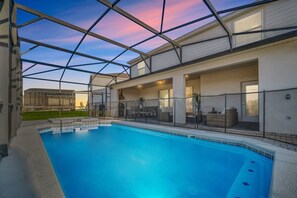 Una piscina climatizada
