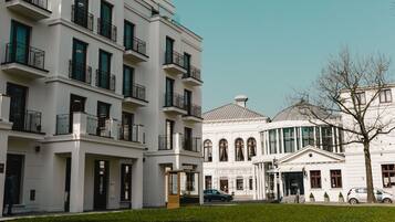 Fassade der Unterkunft