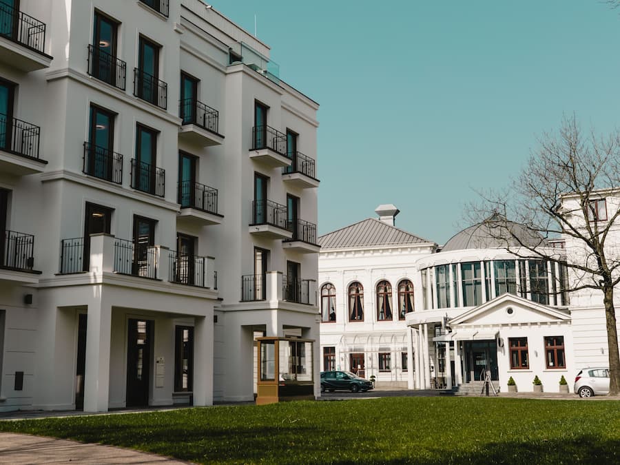 Fachada de la propiedad