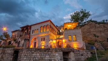 Fassade der Unterkunft