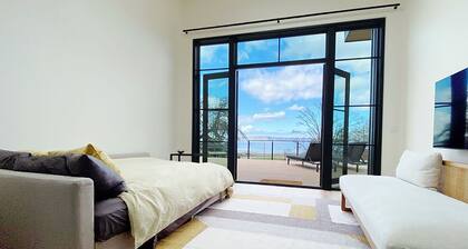 Luxury Modern Retreat w/ Puget Sound Views, Gourmet Kitchen, Fire Pit on 3 Acres