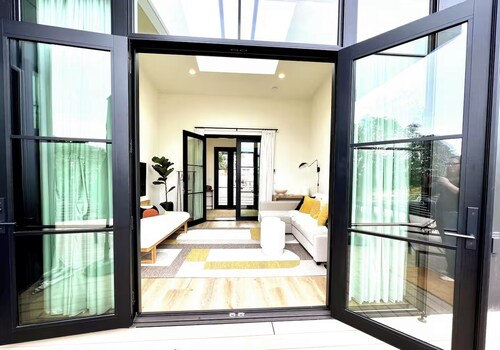 Luxury Modern Retreat w/ Puget Sound Views, Gourmet Kitchen, Fire Pit on 3 Acres