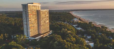 Façade de l’hébergement