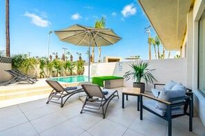 Suite Deluxe, piscine privée | Vue depuis le balcon