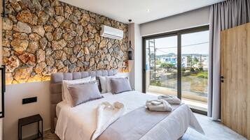 1 chambre, literie de qualité supérieure, surmatelas