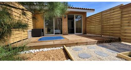 Seaside chalet 20m2, 2/4 pers with private jacuzzi