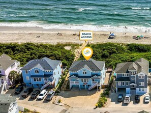Exterior - Oceans Eleven: Pool, Hot Tub, Oceanfront (Corolla)