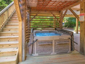 Baignoire à remous extérieure