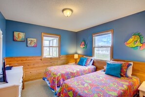 4 chambres, Wi-Fi gratuit, draps fournis