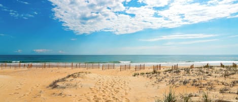 Accommodatie ligt op het strand
