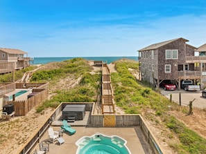 Pool - ExplorersBeacon*OCEANFRONT*Pool*2HotTubs*3Ensuites (Nags Head)