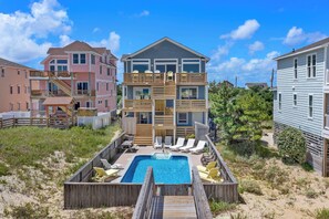 Pool - Southern Breeze*Oceanfront*DogFriendly*GameRm*Pool (Nags Head)