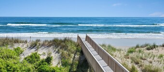 3br Oceanfront Duplex, views, sunrise!