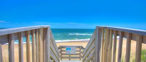 Beach nearby, beach towels